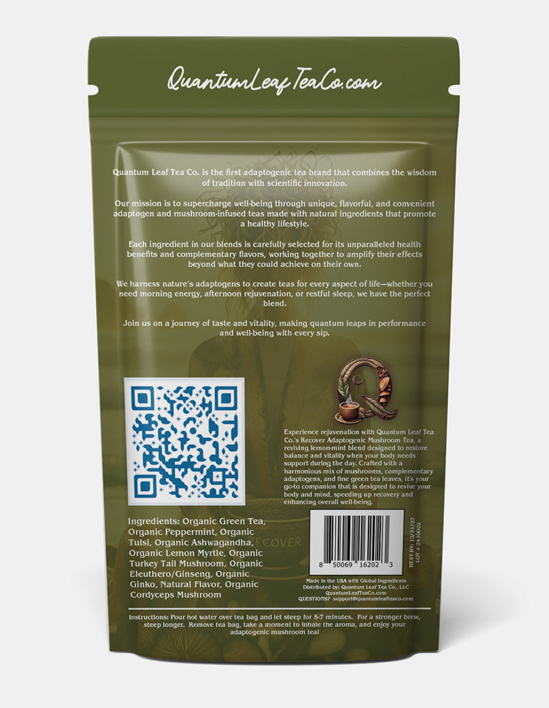 Adaptogenic Mushroom Tea - 28 ct bags