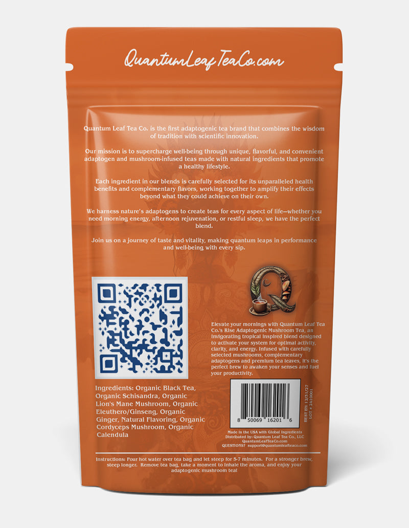 Adaptogenic Mushroom Tea - 28 ct bags